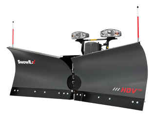 ON SALE New SnowEx 8.5 SS HDV Model, V-plow Flare Top, Trip edge Stainless Steel V-Plow, Automatixx Attachment System